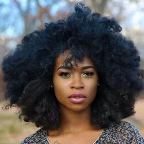 SOLD-NEW! Soft Kinky Curly Afro Lace Frontal Wig - Foxy! - Picture 1 of 5